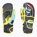 Rękawice narciarskie dziecięce Level Worldcup Jr Cf Mitt yellow/blue