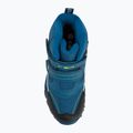 Śniegowce dziecięce CMP Pyry Snowboots petrol/yellow fluo 5