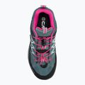 Buty trekkingowe dziecięce CMP Rigel Low Wp mineral green/purple fluo 5