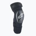 Ochraniacze rowerowe na kolana Alpinestars A-Impact Plasma Elite Shield Knee black/white 2