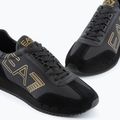 Buty EA7 Emporio Armani Black & White Vintage triple black/ gold 11