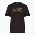 Koszulka damska EA7 Emporio Armani Train Visibility black/gold