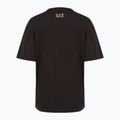Koszulka damska EA7 Emporio Armani Train Visibility black/gold 2