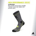 Skarpety Rollerblade High Performance anthracite/lime 2