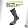 Skarpety Rollerblade High Performance anthracite/lime 3