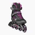 Rolki damskie Rollerblade Zetrablade W black/cyclemen pink 4