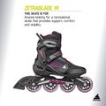 Rolki damskie Rollerblade Zetrablade W black/cyclemen pink 8