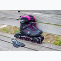 Rolki damskie Rollerblade Zetrablade W black/cyclemen pink 9