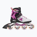 Rolki damskie Rollerblade Macroblade 84 W light grey/violet/orange 2