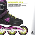 Rolki damskie Rollerblade Macroblade 80 W black/dark fuchsia 9