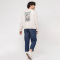 Bluza męska Kaotiko Washed Feel the Power ivory 2