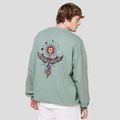 Bluza męska Kaotiko Washed Phoenix green 2