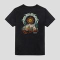 Koszulka męska Kaotiko Washed Sunset black 2