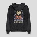 Bluza męska Kaotiko Washed Zodiacus black 4