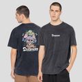 Koszulka męska Kaotiko Washed Dreamers black 3