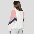 Bluza damska Kaotiko Nashville ivory/burg/navy/palid blue 2