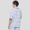 Koszulka polo męska Kaotiko Towel Stripe blue/white 2
