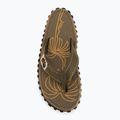 Japonki Gumbies Islander palm leaf khaki 5