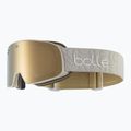 Gogle narciarskie Bollé Nevada Small stockholm sand matte/gold