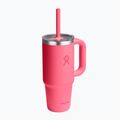 Kubek Hydro Flask Travel Tumbler Clear Lid 710 ml popstar pink 2