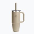 Kubek Hydro Flask Travel Tumbler Clear Lid 710 ml oat