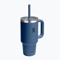 Kubek termiczny Hydro Flask Travel Tumbler Clear LID 945 ml harbor blue 2