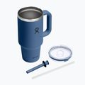 Kubek termiczny Hydro Flask Travel Tumbler Clear LID 945 ml harbor blue 4