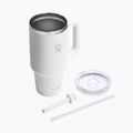 Kubek termiczny Hydro Flask Travel Tumbler Clear Lid white 4