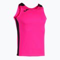 Koszulka do biegania męska Joma Record II fluor pink/black 9