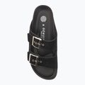 Klapki damskie Genuins Hawaii Velour black 5