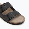 Klapki damskie Genuins Hawaii Oiled Leather black 7