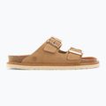 Klapki damskie Genuins Hawaii Velour almond 2