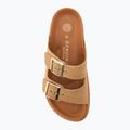 Klapki damskie Genuins Hawaii Velour almond 5