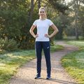 Spodnie do biegania damskie Joma Elite XI Long navy 10