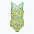 Strój pływacki jednoczęściowy dziecięcy RAS Face Classic Back multicolour