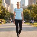 Koszulka do biegania damska Joma Record III light blue 9