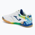 Buty piłkarskie męskie Joma DZ-7 IN white/royal blue 3