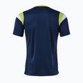 Koszulka tenisowa męska Joma Terra dark navy/lime 2
