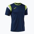 Koszulka tenisowa męska Joma Terra dark navy/lime 3