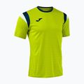Koszulka tenisowa męska Joma Terra lime/dark navy 3