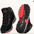 Buty turystyczne dziecięce Columbia Newton Ridge Amped black/mountain red 11