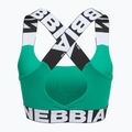 Biustonosz treningowy NEBBIA Iconic green 9