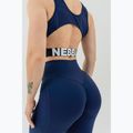 Top treningowy damski NEBBIA Gym Therapy Cropped dark blue 5