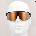 Okulary przeciwsłoneczne Red Bull SPECT Dakota rubber black/smoke with gold mirror 8