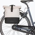 Torba rowerowa Basil Cove Shopper MIK Hooks 16 l off white/black 6