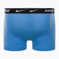 Bokserki męskie Nike Everyday Cotton Stretch Trunk 3 pary swoosh print/grey/uni. blue 3