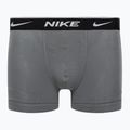 Bokserki męskie Nike Everyday Cotton Stretch Trunk 3 pary swoosh print/grey/uni. blue 5