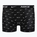 Bokserki męskie Nike Everyday Cotton Stretch Trunk 3 pary swoosh print/grey/uni. blue 8