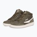 Buty dziecięce FILA Crew Mid olive night 9