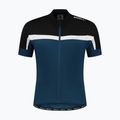 Koszulka rowerowa męska Rogelli Course black/blue/white 3